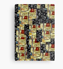 The Dry Paddock Collage. Metal Print