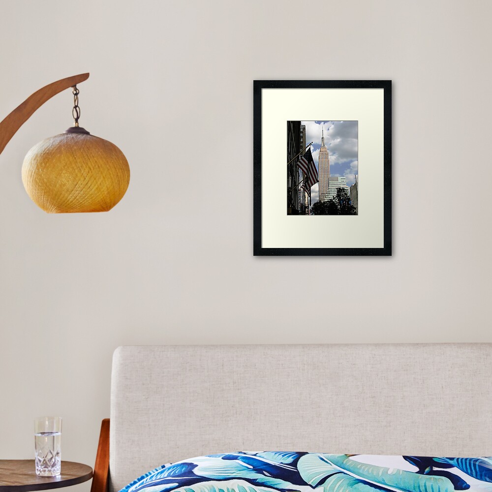 Empire State Building Framed Art Print