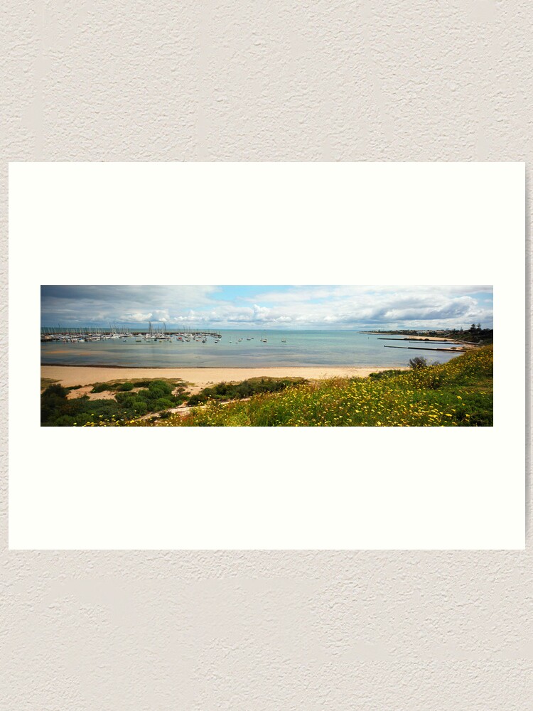 Alternate view of Sandringham Yacht Club - Panorama Art Print