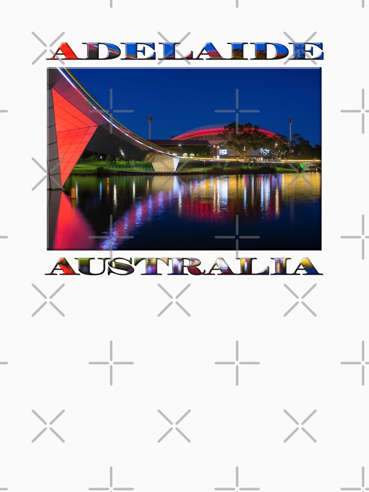 Adelaide Oval Elegance (poster on white) by RayW