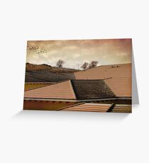 Angled Up Greeting Card