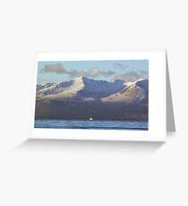Goat Fell Arran Greeting Card