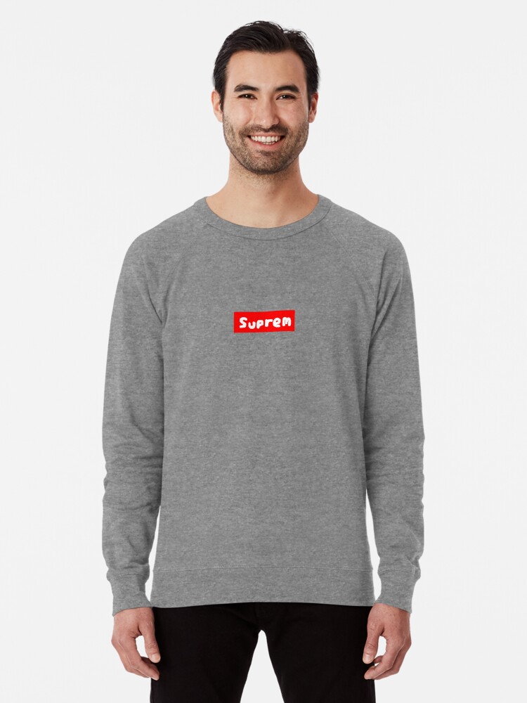 supreme raglan sweater