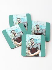 Painted Man of the Post-modern World Coasters