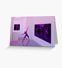 Dancing gallery Greeting Card