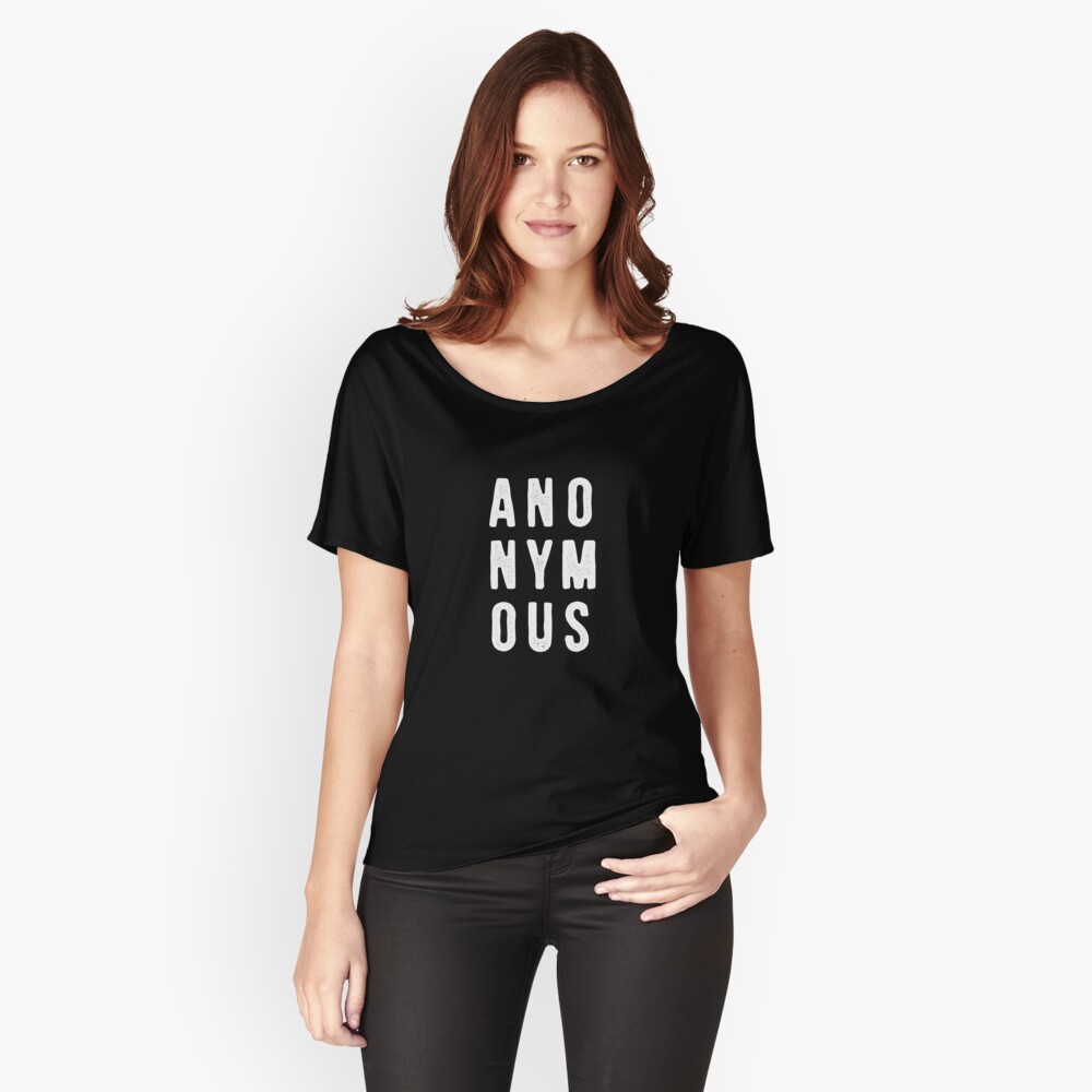 Casefile True Crime – Anonymous (Light) Relaxed Fit T-Shirt