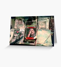 In the Garden of Good and Evil Greeting Card