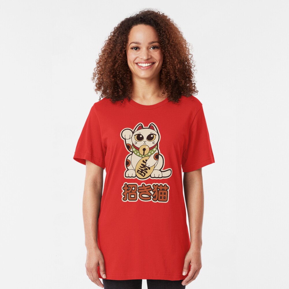 Maneki Neko Slim Fit T-Shirt