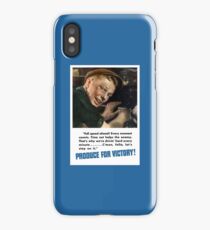 Produce For Victory -- WW2 iPhone Case