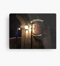 Be Our Guest Restaurant Metal Print