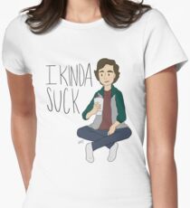 I kinda suck Women's Fitted T-Shirt