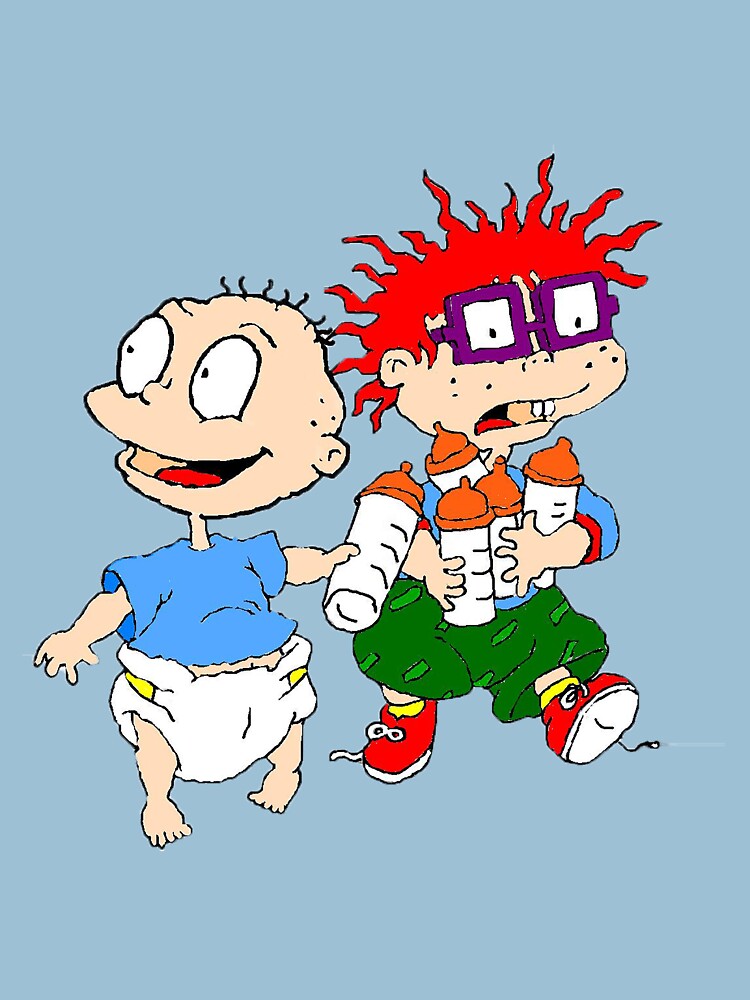 Chuckie From Rugrats: "Rugrats Tommy And Chuckie" T-shirt By Mber...