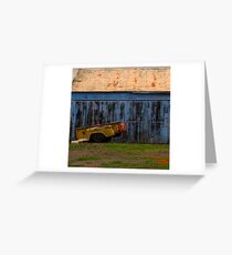 "Old Blue Shed" Greeting Card