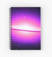 Pink Super Galaxy Spiral Notebook