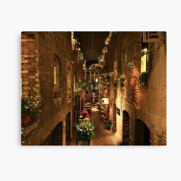 Old Market Passageway Canvas Print