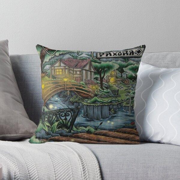 Paxora Forest Throw Pillow