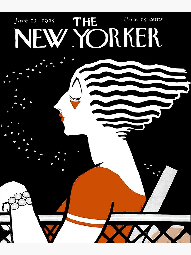NEW YORKER : Vintage 1935 Magazine Cover Print by posterbobs