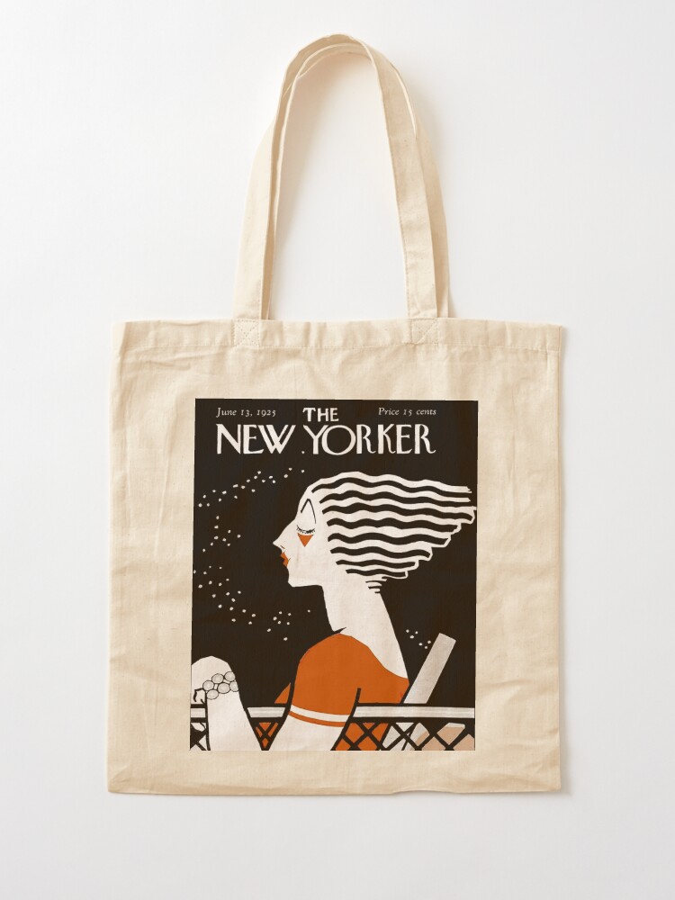 Alternate view of NEW YORKER : Vintage 1935 Magazine Cover Print Tote Bag
