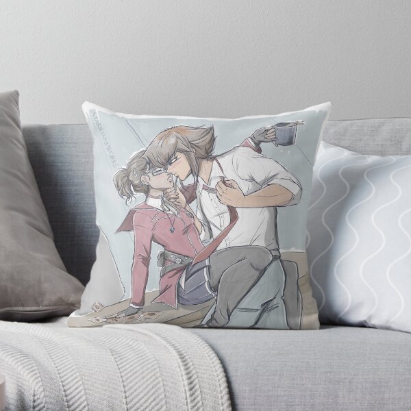 Lucia x Jaden Throw Pillow