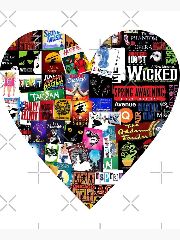 Musicals Collage II by BrambleBox