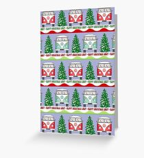 Split screen Xmas Greeting Card