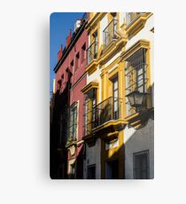 Streets of Seville Metal Print