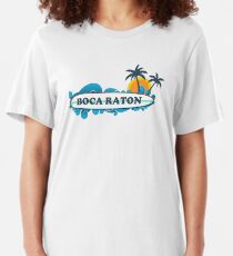 Boca Raton. Slim Fit T-Shirt