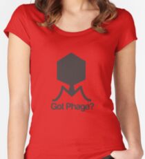 Got Phage? Women's Fitted Scoop T-Shirt