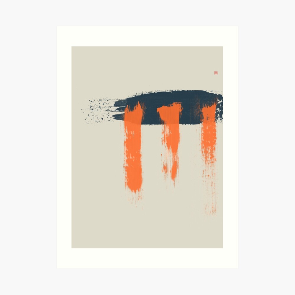 Pouring Rain Art Print