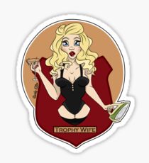 Trophy Wife Sticker