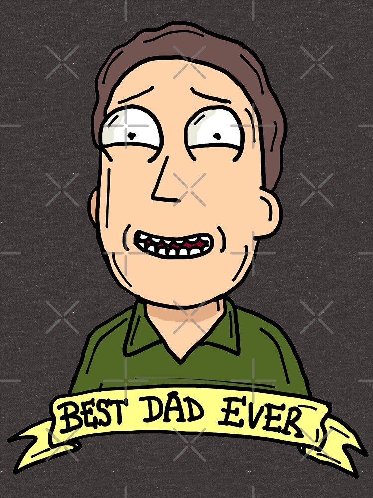 Jerry Smith from Rick and Morty™ : Best Dad Ever by sketchNkustom