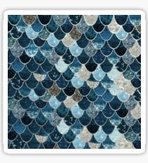 REALLY MERMAID MIDNIGHT BLUE by Monika Strigel Sticker