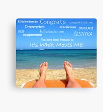 Banner Challenge Canvas Print