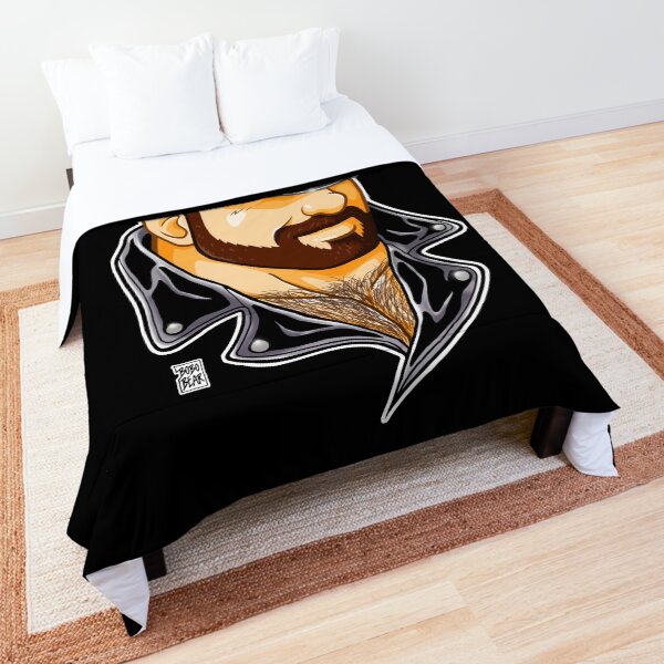 ADAM LIKES LEATHER Comforter