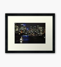 sydney harbour Framed Print