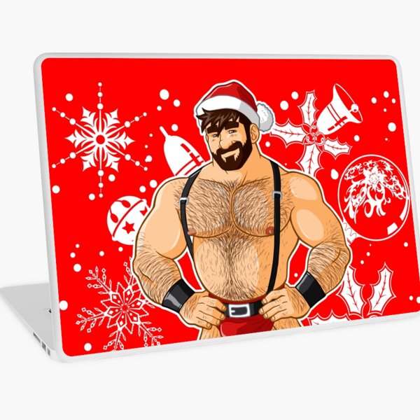 ADAM LIKES SANTA Laptop Skin