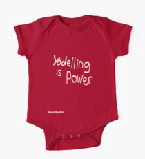 Yodeling is Power One Piece - Short Sleeve