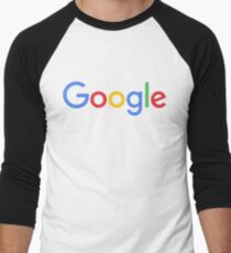 New Google Logo Men's Baseball ¾ T-Shirt