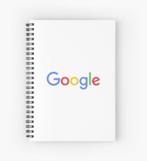New Google Logo Spiral Notebook