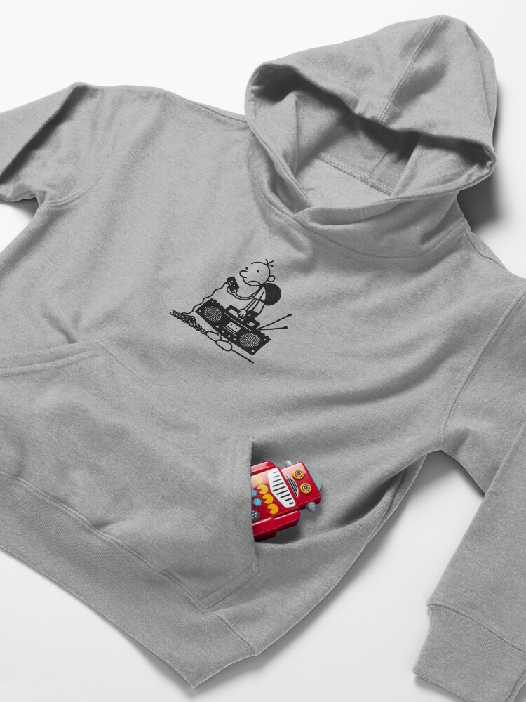 Alternate view of Diary of a wimpy kid Kids Pullover Hoodie