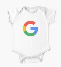 Body de manga corta para bebé Google G
