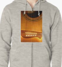 grains Zipped Hoodie
