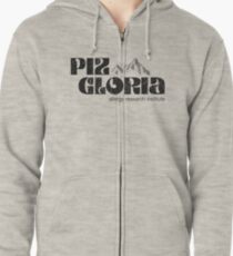Piz Gloria - allergy research institute (worn look) Zipped Hoodie