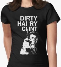 Dirty Harry Clint Women's Fitted T-Shirt