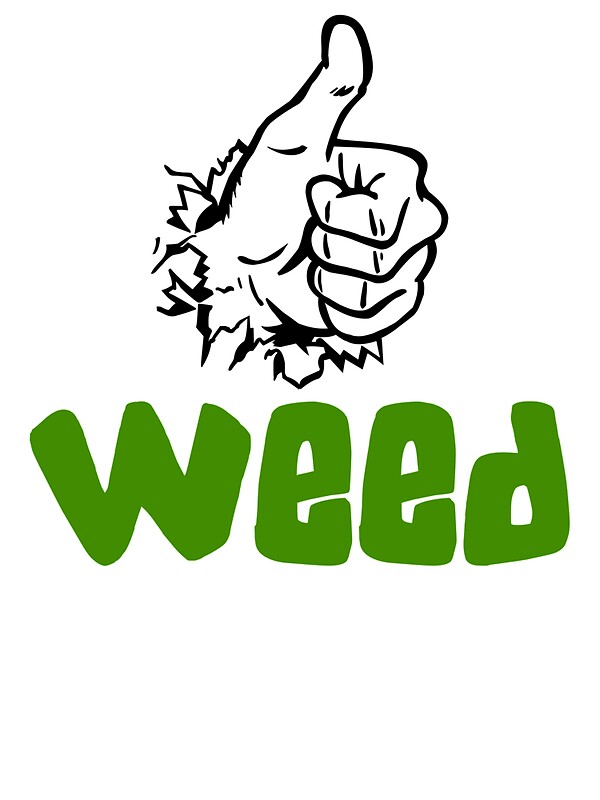 Download "I Love Weed" Stickers by MarijuanaTshirt | Redbubble