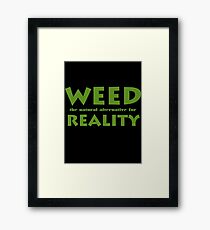 Weed Framed Print