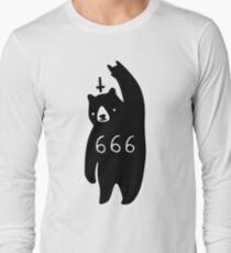Black Bear Metal Long Sleeve T-Shirt