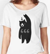 Camiseta ancha Black Bear Metal