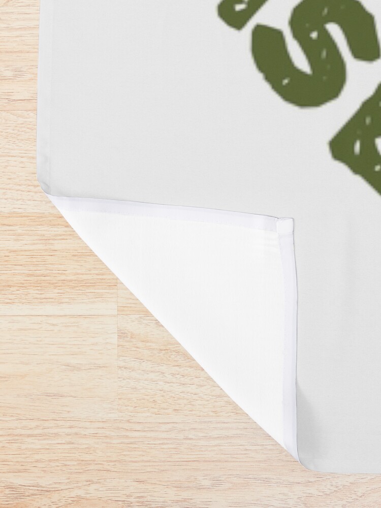 Alternate view of One Time Use Shower Curtain