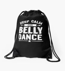 belly dancing Drawstring Bag